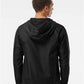 Independent Trading Co. EXP54LWZ Men's Lightweight Windbreaker Full-Zip Jacket - Back view