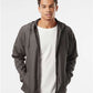 Independent Trading Co. EXP54LWZ Men's Lightweight Windbreaker Full-Zip Jacket - Front view