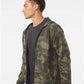 Independent Trading Co. EXP54LWZ Men's Lightweight Windbreaker Full-Zip Jacket - Side view