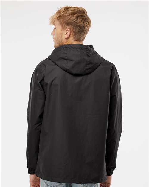 Independent Trading Co. EXP94NAW Men's Nylon Anorak - Back view
