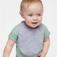 Rabbit Skins 1005 Infant Premium Jersey Bib - Front view