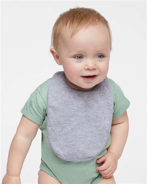 Rabbit Skins 1005 Infant Premium Jersey Bib - Front view
