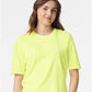 Comfort Colors 3023CL Women's Garment-Dyed Heavyweight Boxy T-Shirt - Front view