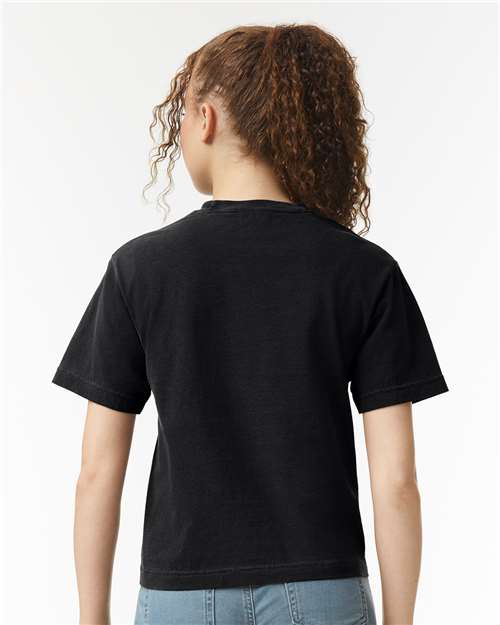 Comfort Colors 3023CL Women's Garment-Dyed Heavyweight Boxy T-Shirt - Back view