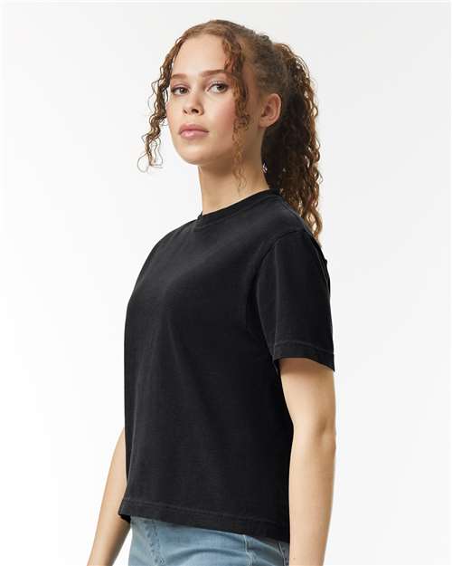 Comfort Colors 3023CL Women's Garment-Dyed Heavyweight Boxy T-Shirt - Side view