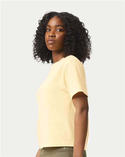 Comfort Colors 3023CL Women's Garment-Dyed Heavyweight Boxy T-Shirt - Side view