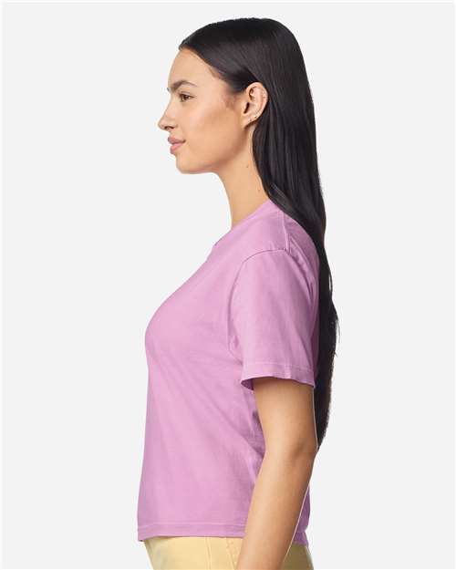 Comfort Colors 3023CL Women's Garment-Dyed Heavyweight Boxy T-Shirt - Side view