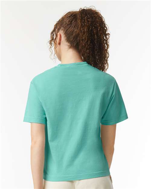 Comfort Colors 3023CL Women's Garment-Dyed Heavyweight Boxy T-Shirt - Back view