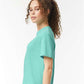 Comfort Colors 3023CL Women's Garment-Dyed Heavyweight Boxy T-Shirt - Side view