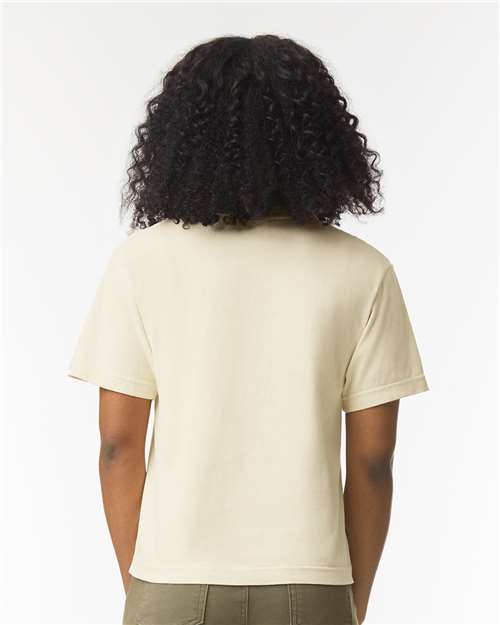 Comfort Colors 3023CL Women's Garment-Dyed Heavyweight Boxy T-Shirt - Back view