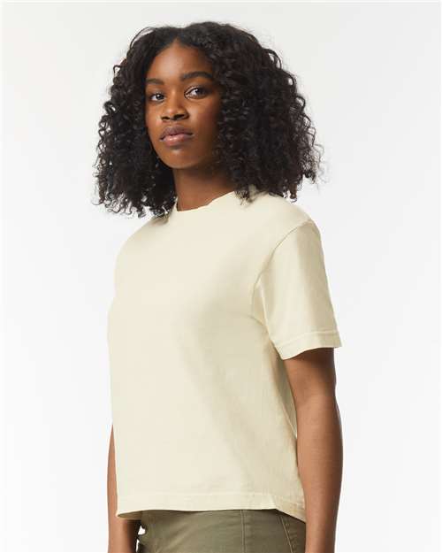 Comfort Colors 3023CL Women's Garment-Dyed Heavyweight Boxy T-Shirt - Side view