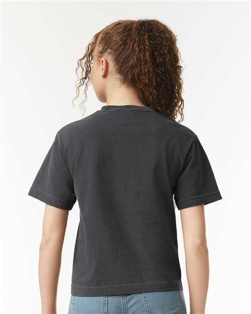 Comfort Colors 3023CL Women's Garment-Dyed Heavyweight Boxy T-Shirt - Back view