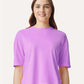 Comfort Colors 3023CL Women's Garment-Dyed Heavyweight Boxy T-Shirt - Front view