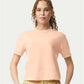 Comfort Colors 3023CL Women's Garment-Dyed Heavyweight Boxy T-Shirt - Front view