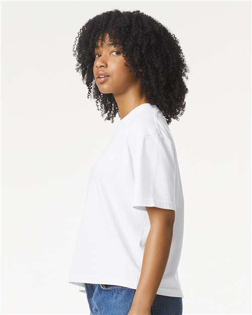Comfort Colors 3023CL Women's Garment-Dyed Heavyweight Boxy T-Shirt - Side view