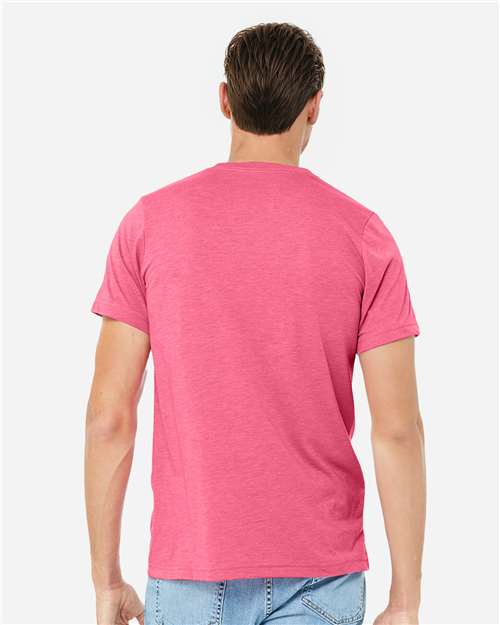 BELLA  CANVAS 3413 Triblend Tee - Back view