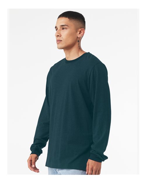 BELLA  CANVAS 3501 Unisex Jersey Long Sleeve Tee - Side view