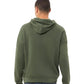 BELLA  CANVAS 3729 Unisex Sponge Fleece Drop Shoulder Hoodie Sweatshirt - Back view