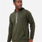 BELLA  CANVAS 3719 Unisex Sponge Fleece Hoodie Sweatshirt - Side view