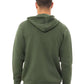 BELLA  CANVAS 3739 Unisex USA-Made High Visibility Hooded Sweatshirt - Back view