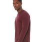 BELLA  CANVAS 3901 Unisex Sponge Fleece Raglan Crewneck Sweatshirt - Side view