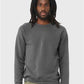 BELLA  CANVAS 3901 Unisex Sponge Fleece Raglan Crewneck Sweatshirt - Front view