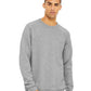 BELLA  CANVAS 3901 Unisex Sponge Fleece Raglan Crewneck Sweatshirt - Front view