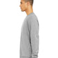 BELLA  CANVAS 3901 Unisex Sponge Fleece Raglan Crewneck Sweatshirt - Side view