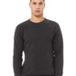 BELLA  CANVAS 3901 Unisex Sponge Fleece Raglan Crewneck Sweatshirt - Front view