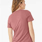 BELLA  CANVAS 6400 Women?s Relaxed Jersey Tee - Back view