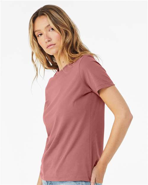 BELLA  CANVAS 6400 Women?s Relaxed Jersey Tee - Side view