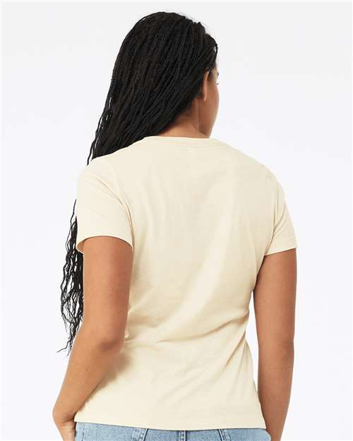 BELLA  CANVAS 6400 Women?s Relaxed Jersey Tee - Back view