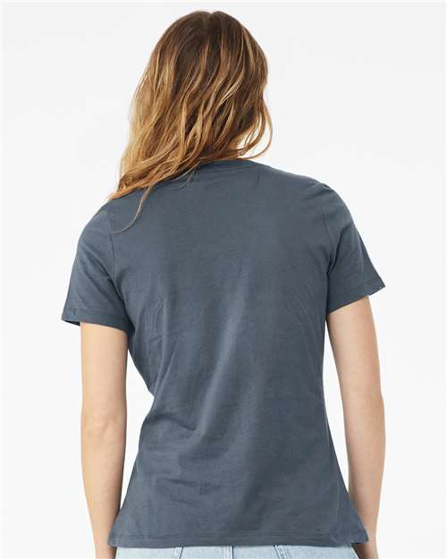 BELLA  CANVAS 6400 Women?s Relaxed Jersey Tee - Back view
