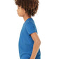BELLA  CANVAS 3001Y Youth Jersey Tee - Side view