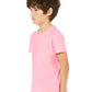 BELLA  CANVAS 3001Y Youth Jersey Tee - Side view