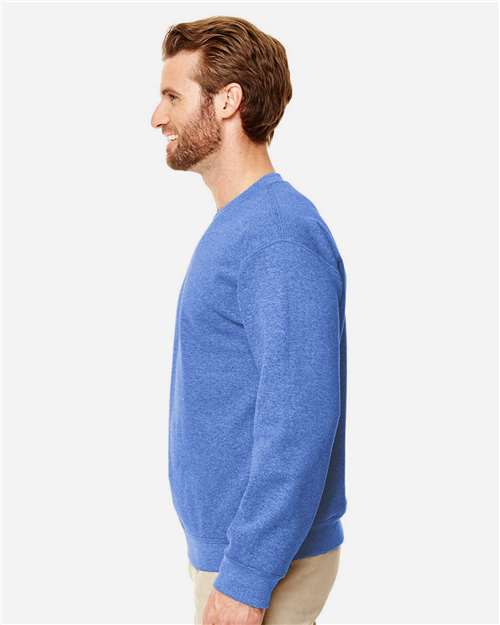Gildan 18000 Unisex Heavy Blend? Crewneck Sweatshirt - Side view