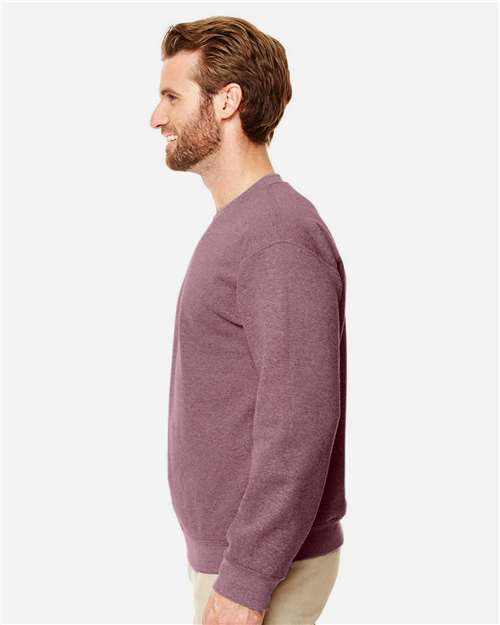 Gildan 18000 Unisex Heavy Blend? Crewneck Sweatshirt - Side view