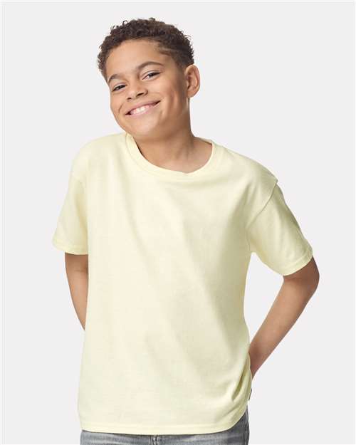 Gildan 5000B Youth Heavy Cotton? T-Shirt - Front view