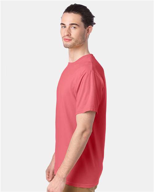 ComfortWash by Hanes GDH100 Men's Garment-Dyed T-Shirt - Side view