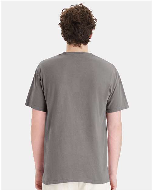 ComfortWash by Hanes GDH150 Unisex Garment-Dyed Pocket T-Shirt - Back view