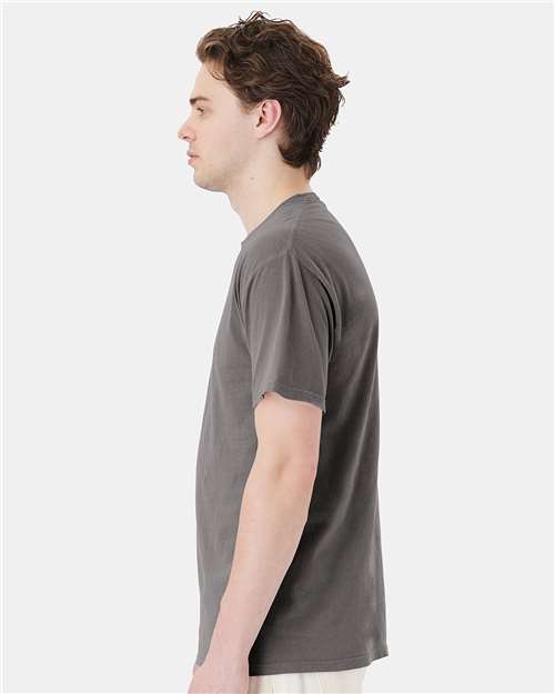 ComfortWash by Hanes GDH150 Unisex Garment-Dyed Pocket T-Shirt - Side view