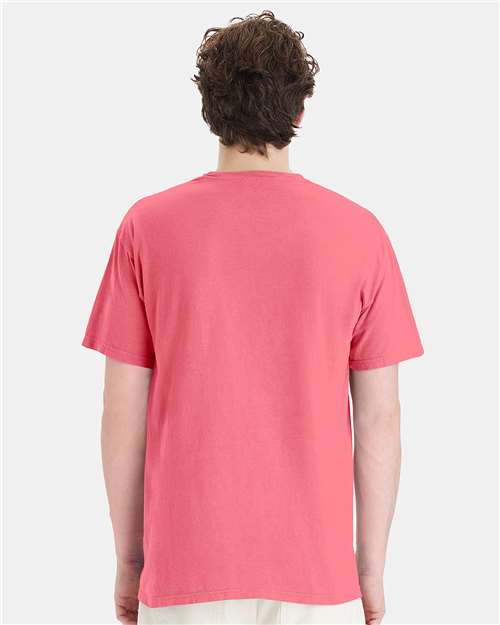 ComfortWash by Hanes GDH150 Unisex Garment-Dyed Pocket T-Shirt - Back view