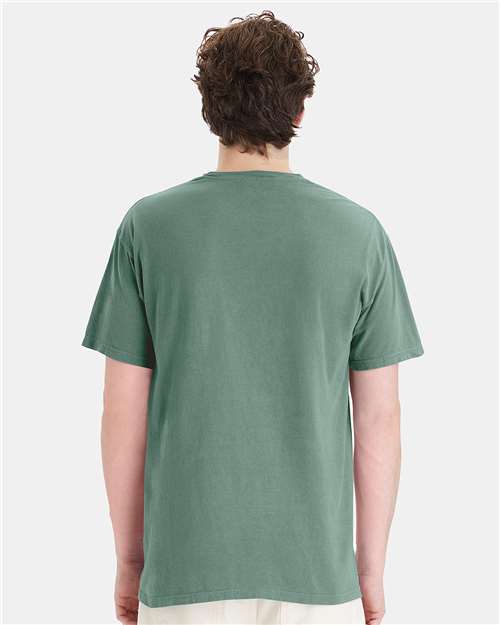 ComfortWash by Hanes GDH150 Unisex Garment-Dyed Pocket T-Shirt - Back view