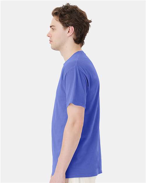 ComfortWash by Hanes GDH150 Unisex Garment-Dyed Pocket T-Shirt - Side view