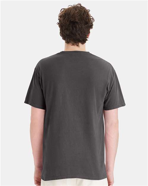ComfortWash by Hanes GDH150 Unisex Garment-Dyed Pocket T-Shirt - Back view