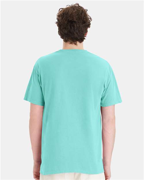 ComfortWash by Hanes GDH150 Unisex Garment-Dyed Pocket T-Shirt - Back view