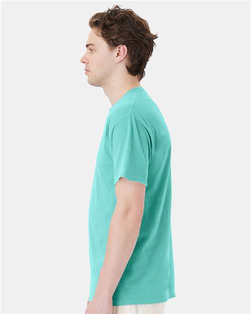 ComfortWash by Hanes GDH150 Unisex Garment-Dyed Pocket T-Shirt - Side view