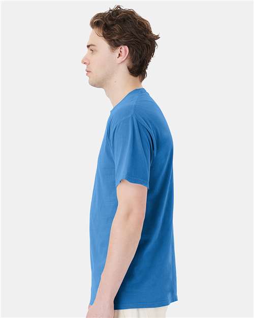 ComfortWash by Hanes GDH150 Unisex Garment-Dyed Pocket T-Shirt - Side view