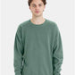 ComfortWash by Hanes GDH400 Unisex Garment-Dyed Crewneck Sweatshirt - Front view