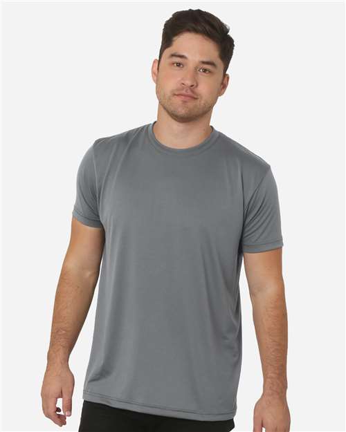 Bayside 5300 Unisex USA-Made Performance T-Shirt - Front view